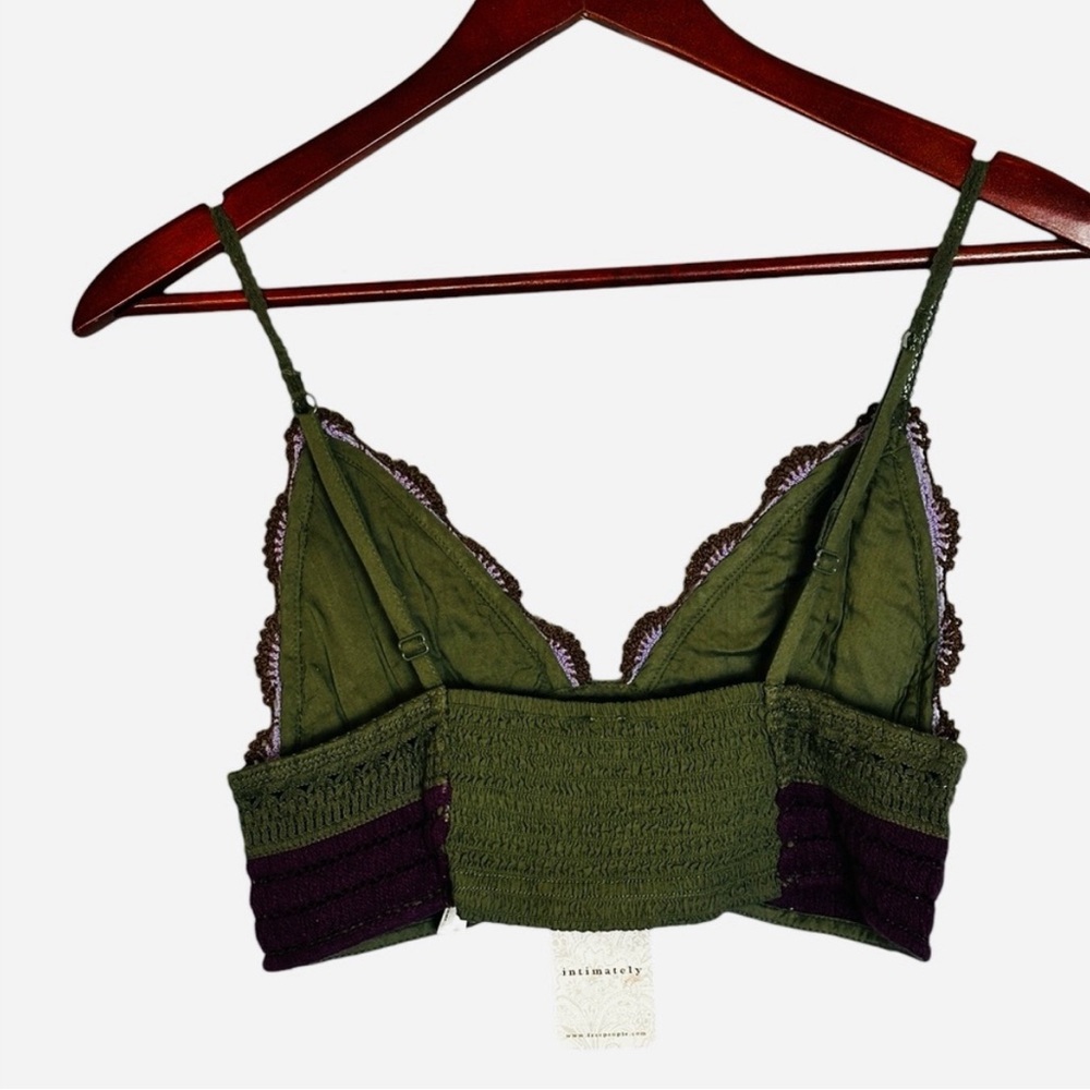 NWT FREE PEOPLE Bralette crotchet top Cropped Top - Picture 5 of 5